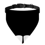 Dracula Fang Print Over The Collar Dog Bandana