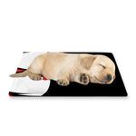Dracula Fang Print Pet Cooling Mat Cover