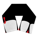 Dracula Fang Print Scarf