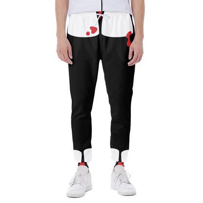Dracula Fang Print Scuba Joggers