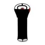 Dracula Fang Print Single Neoprene Wine Tote