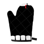 Dracula Fang Print Single Oven Mitt