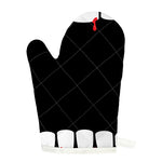 Dracula Fang Print Single Oven Mitt