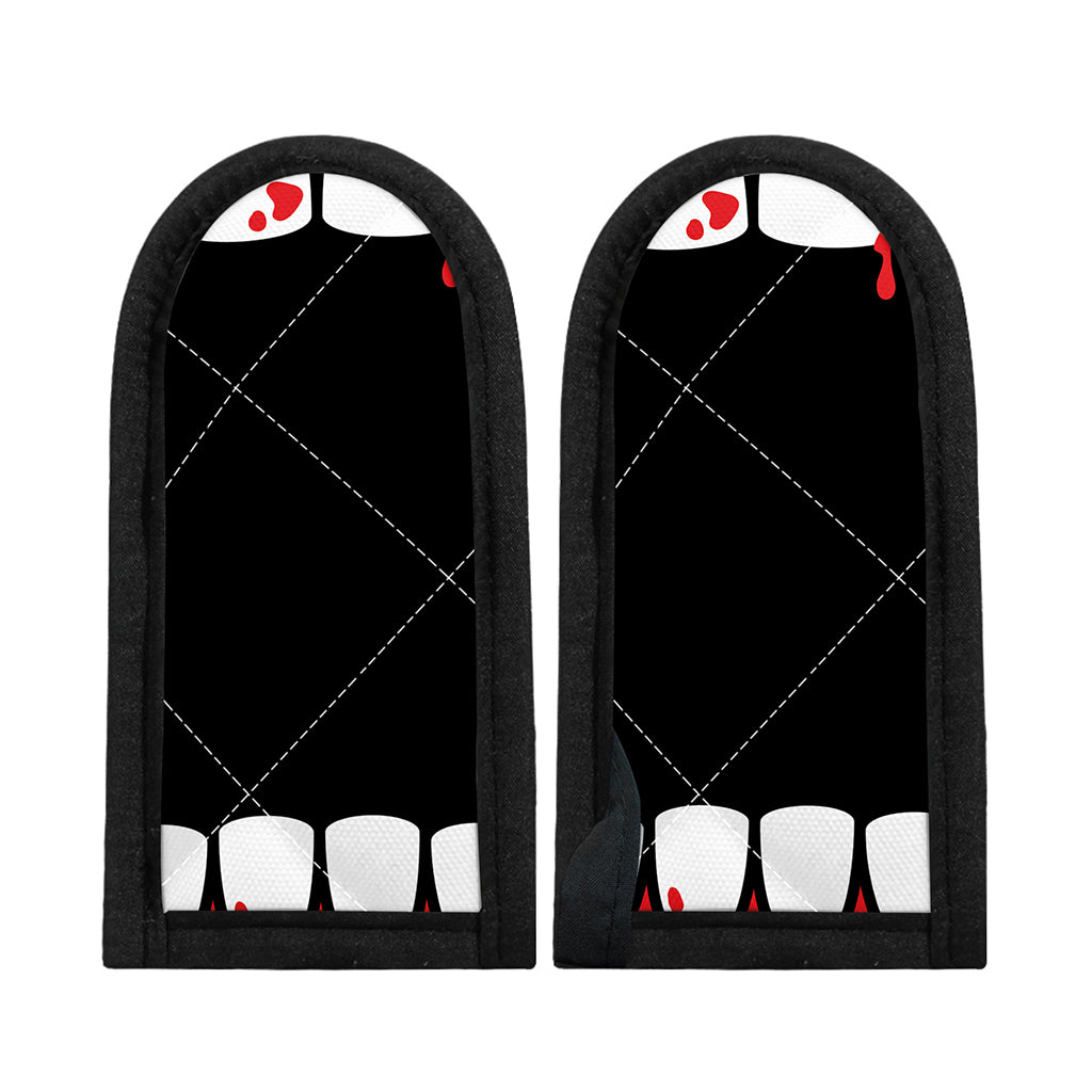 Dracula Fang Print Skillet Handle Cover