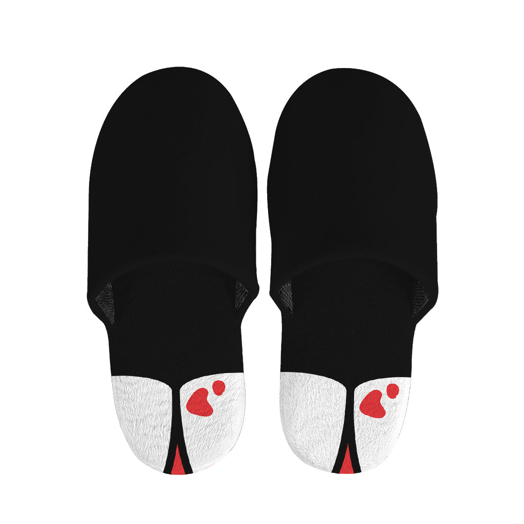 Dracula Fang Print Slippers