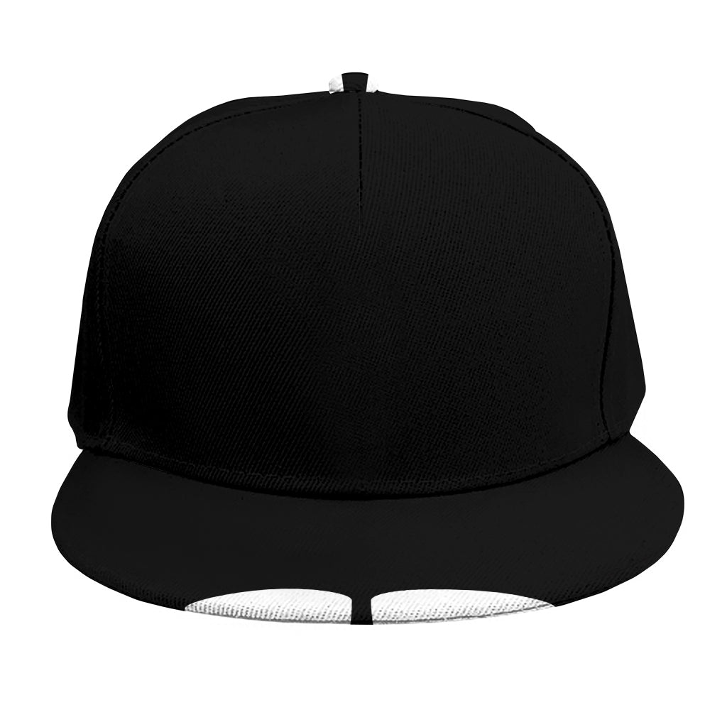 Dracula Fang Print Snapback Cap