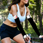 Dracula Fang Print Sun Protection Arm Sleeves