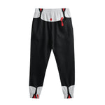 Dracula Fang Print Sweatpants