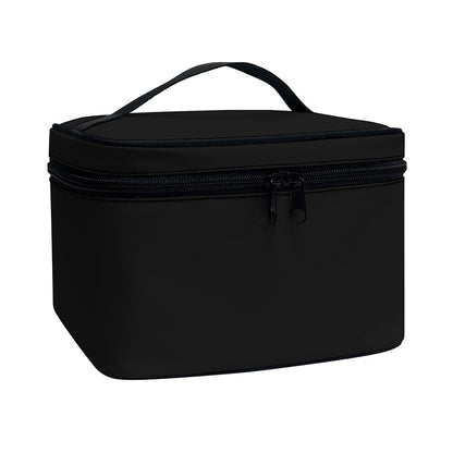 Dracula Fang Print Travel Makeup Bag