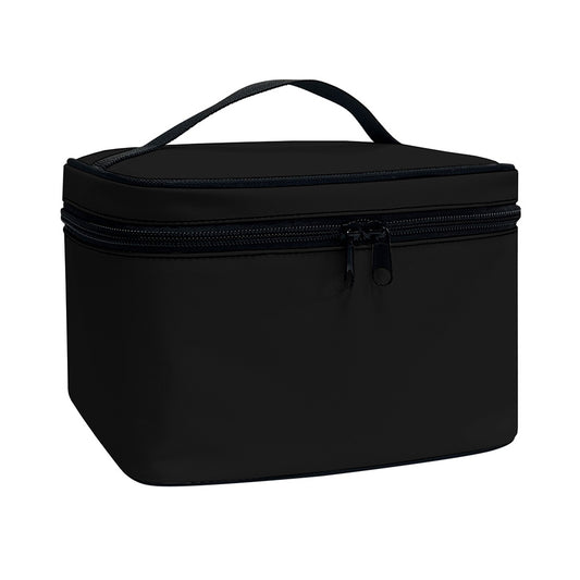 Dracula Fang Print Travel Makeup Bag