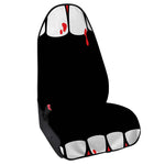 Dracula Fang Print Waterproof Car Seat Cover