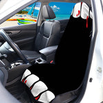 Dracula Fang Print Waterproof Car Seat Cover