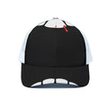Dracula Fang Print White Mesh Trucker Hat