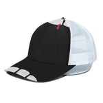 Dracula Fang Print White Mesh Trucker Cap