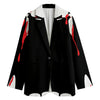 Dracula Fang Print Women's Blazer