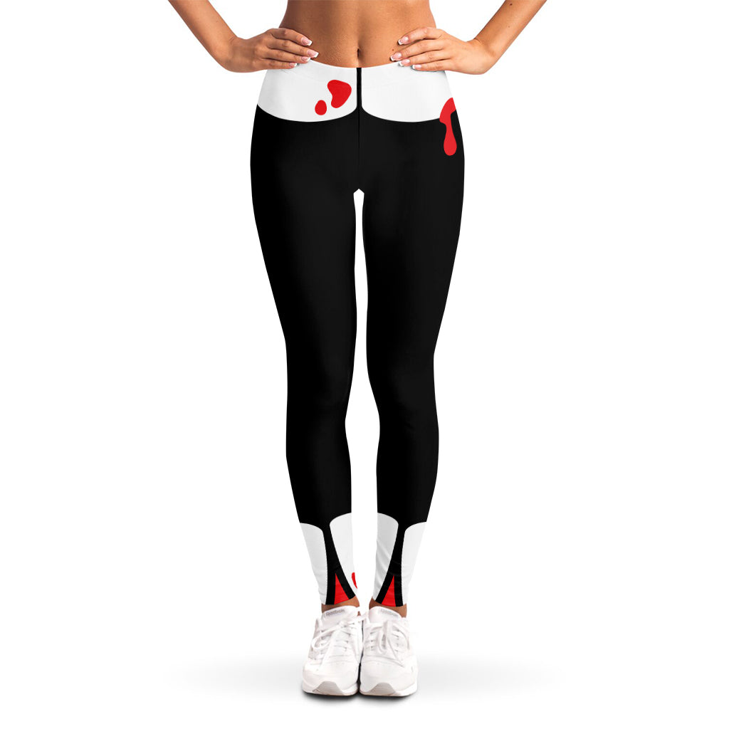 Dracula Fang Print Women's Leggings