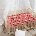 Dracula Pig Pattern Print Baby Crib Sheet
