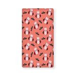 Dracula Pig Pattern Print Baby Crib Sheet