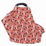 Dracula Pig Pattern Print Baby Seat Cover