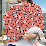 Dracula Pig Pattern Print Baby Seat Cover
