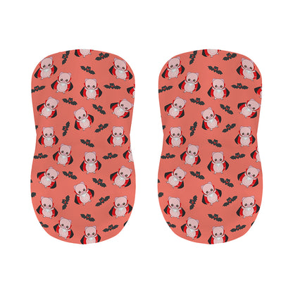 Dracula Pig Pattern Print Bar Stool Covers