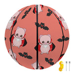 Dracula Pig Pattern Print Basketball