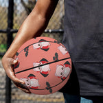 Dracula Pig Pattern Print Basketball