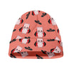 Dracula Pig Pattern Print Beanie