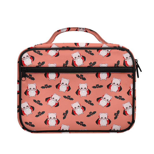 Dracula Pig Pattern Print Briefcase Bible Bag