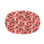 Dracula Pig Pattern Print Car Side Mirror Covers