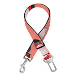 Dracula Pig Pattern Print Dog Seat Belt