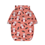 Dracula Pig Pattern Print Dog Zip Up Hoodie