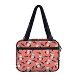 Dracula Pig Pattern Print Double Strap Bible Bag