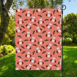 Dracula Pig Pattern Print Garden Flag