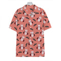 Dracula Pig Pattern Print Hawaiian Shirt