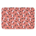 Dracula Pig Pattern Print Indoor Door Mat
