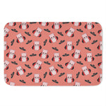 Dracula Pig Pattern Print Indoor Door Mat