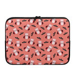 Dracula Pig Pattern Print Laptop Sleeve
