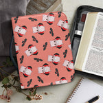 Dracula Pig Pattern Print Leather Bible Cover