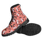 Dracula Pig Pattern Print Backpack