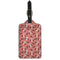 Dracula Pig Pattern Print Luggage Tag