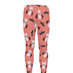 Dracula Pig Pattern Print Men's leggings