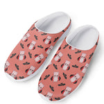 Dracula Pig Pattern Print Mesh Casual Shoes