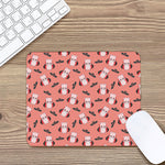 Dracula Pig Pattern Print Mouse Pad