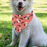 Dracula Pig Pattern Print Over The Collar Dog Bandana