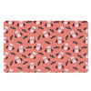 Dracula Pig Pattern Print Polyester Doormat