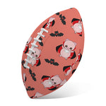 Dracula Pig Pattern Print Rugby Ball