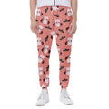 Dracula Pig Pattern Print Joggers