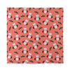 Dracula Pig Pattern Print Silk Bandana