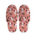 Dracula Pig Pattern Print Slippers